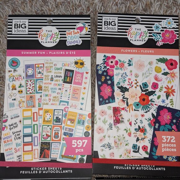 The Happy Planner NWT Set of 4 Sticker Books - Picture 3 of 6
